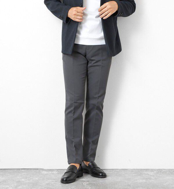 NOLLEY'S goodman「《ビジカジ対応》吸水速乾 ツイルストレッチスリムフィット 25AW」|チノ|