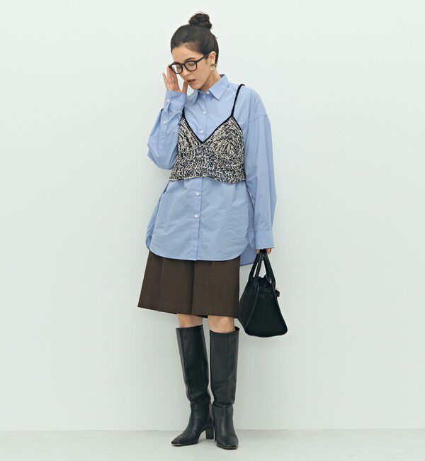 Laraaji「《手洗い可能》かぎ針編みキャミソール」|ニット・セーター|