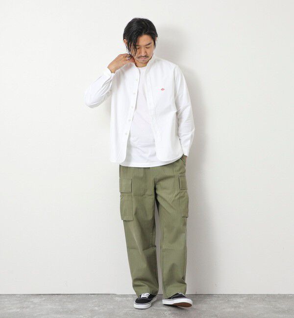 NOLLEY'S goodman「【DANTON/ダントン】DT-B0280 SOX BAND COLLAR SHIRT 25AW」|シャツ・ブラウス|