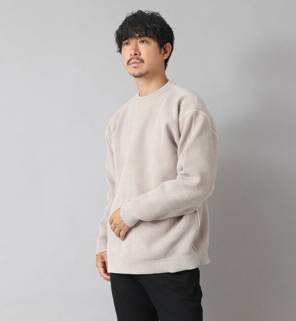 NOLLEY'S goodman「【ACTIVE SECT】《限定展開》Wフェイスモールクルーネック 25AW」|ニット・セーター|