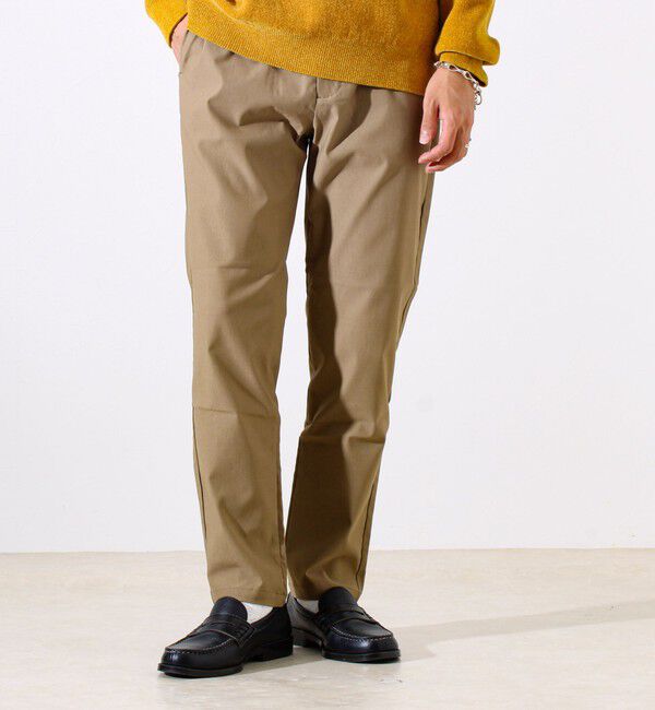 GLOSTER「【大人の美脚パンツ/S～XL展開】ミラクルストレッチ イージーパンツ」|チノ|