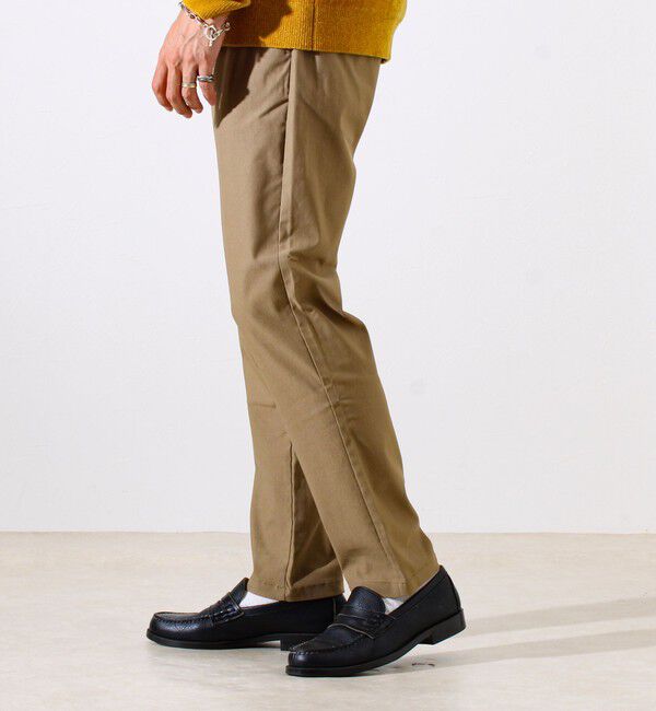 GLOSTER「【大人の美脚パンツ/S～XL展開】ミラクルストレッチ イージーパンツ」|チノ|
