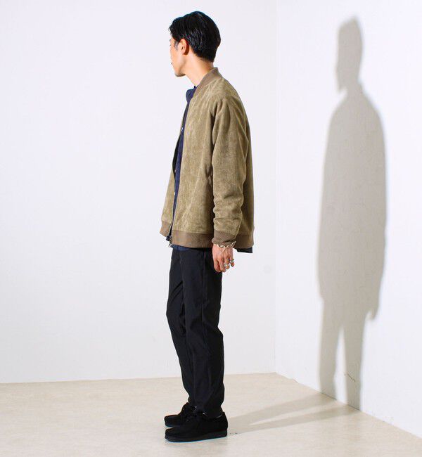 GLOSTER「【大人の美脚パンツ/S～XL展開】ミラクルストレッチ イージーパンツ」|チノ|