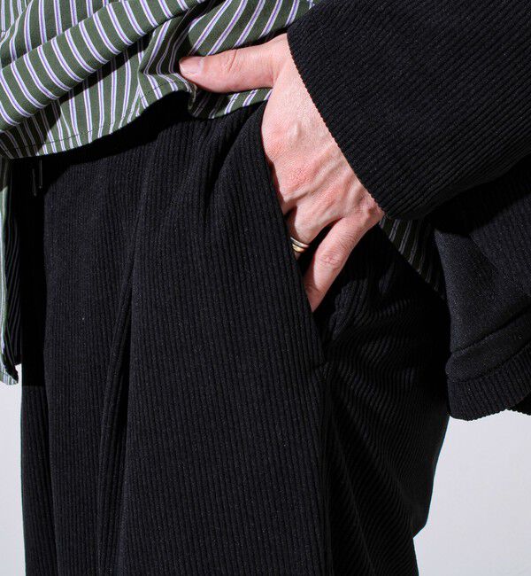 GLOSTER「【セットアップ対応可能】コーデュロイ オールマイティイージーパンツ」|チノ|