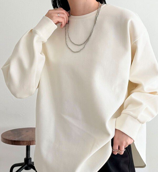 fredy emue「バックスリットポンチプルオーバー」|Tシャツ・カットソー|