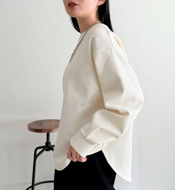 fredy emue「バックスリットポンチプルオーバー」|Tシャツ・カットソー|