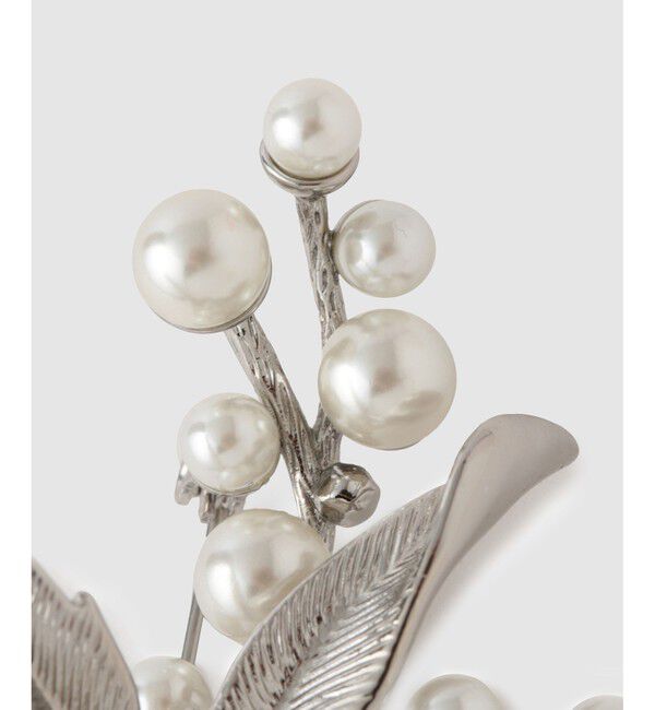 ROPE「パールブーケモチーフブローチ」|ブローチ・コサージュ|