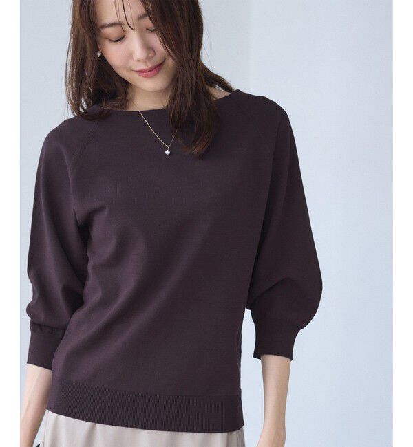 Rope&rsquo;Picnic「フォルムスリーブニット」|ニット・セーター|