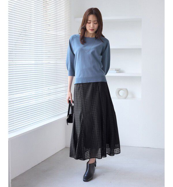 Rope&rsquo;Picnic「フォルムスリーブニット」|ニット・セーター|