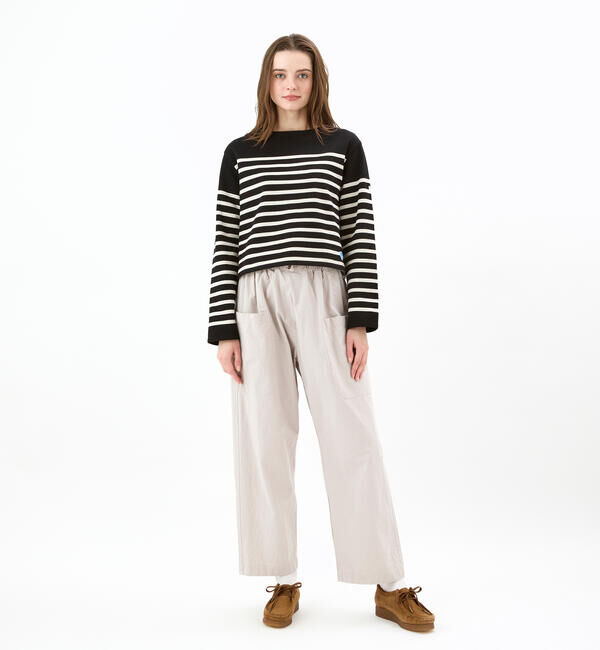 ORCIVAL「ORCIVAL | ラッセル ボートネッククロップドTシャツ WOMEN」|Tシャツ・カットソー|