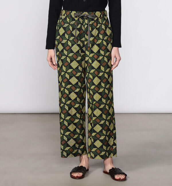 LE GLAZIK「LE GLAZIK | バティック イージーパンツ WOMEN」|チノ|