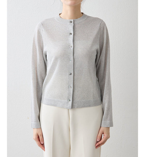  「ラメカーディガン」|ニット・セーター|