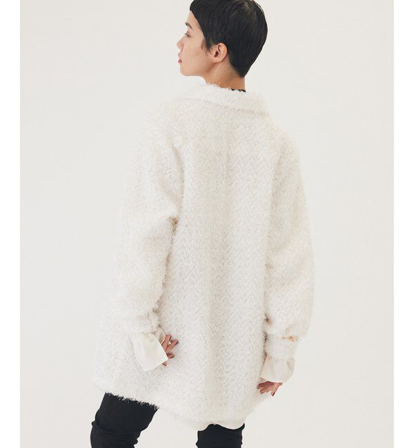 THE PAUSE「【THE PAUSE】フェザーチュールシャツ」|シャツ・ブラウス|