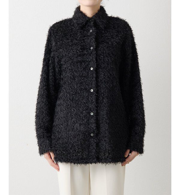 THE PAUSE「【THE PAUSE】フェザーチュールシャツ」|シャツ・ブラウス|