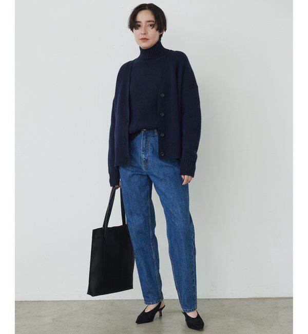 Drawing Numbers「【Drawing Numbers】接結ルーズVネックカーディガン」|ニット・セーター|