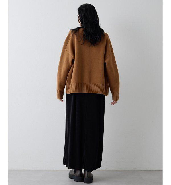 Drawing Numbers「【Drawing Numbers】接結ルーズVネックカーディガン」|ニット・セーター|