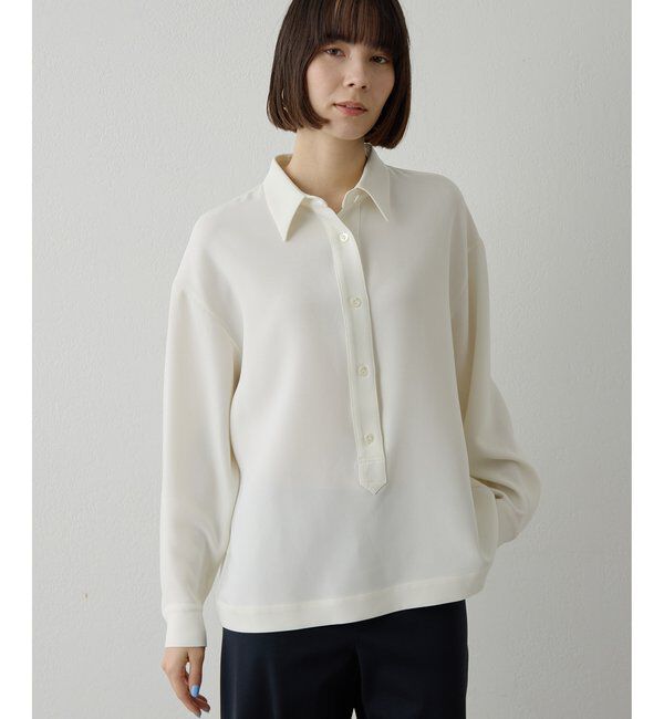  「ダブルクロススキッパープルオーバー」|シャツ・ブラウス|