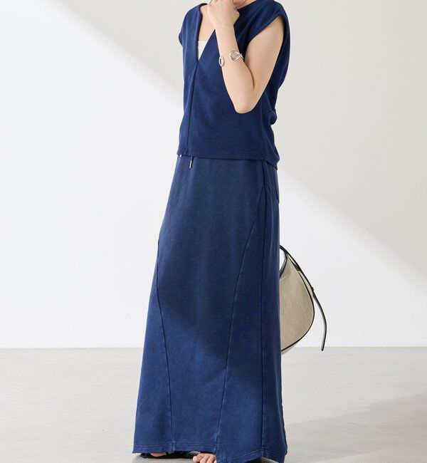  「Q.anos ツイストタンクトップ」|Tシャツ・カットソー|