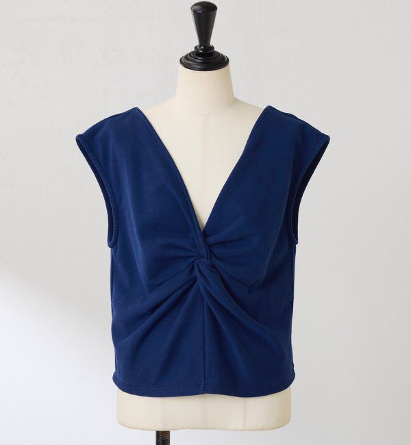  「Q.anos ツイストタンクトップ」|Tシャツ・カットソー|