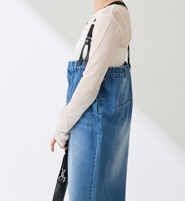  「Q.anos サスペンダーパンツ」|ワンピース|