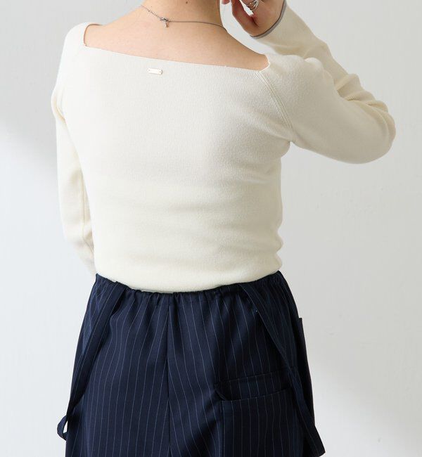  「【2通りで着れる】オフショルダーニット」|ニット・セーター|