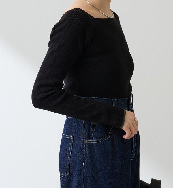  「【2通りで着れる】オフショルダーニット」|ニット・セーター|