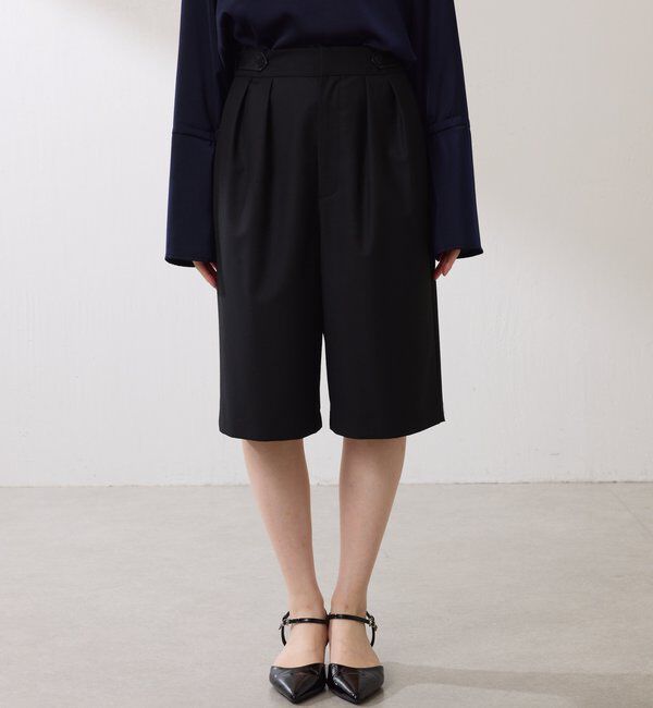  「2タックハーフパンツ」|チノ|