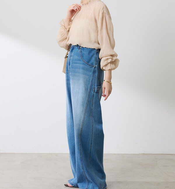  「ジョーゼットプリーツブラウス」|シャツ・ブラウス|