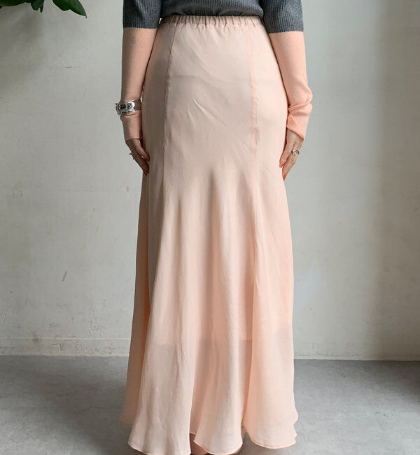  「キュプラ混フレアスカート」|スカート|