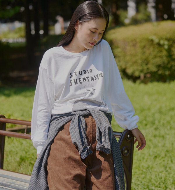  「【WHIMSIC】シェンタスティック スタジオ シルクスクリーンプリントT」|Tシャツ・カットソー|
