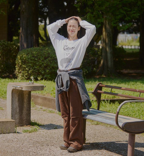  「【WHIMSIC】シェンタスティック スタジオ シルクスクリーンプリントT」|Tシャツ・カットソー|