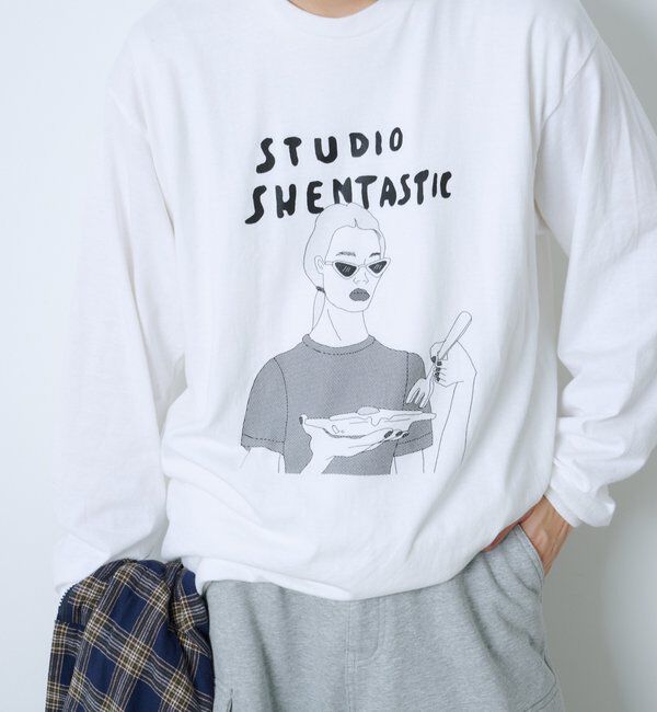  「【WHIMSIC】シェンタスティック スタジオ シルクスクリーンプリントT」|Tシャツ・カットソー|