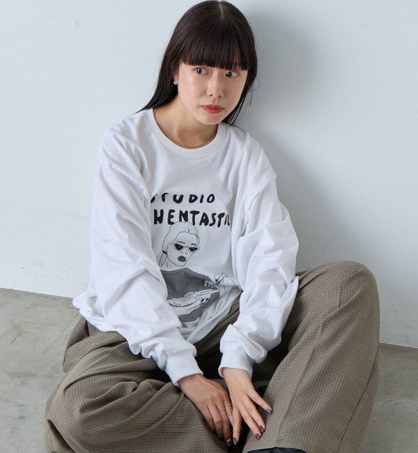  「【WHIMSIC】シェンタスティック スタジオ シルクスクリーンプリントT」|Tシャツ・カットソー|