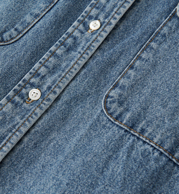  「【ベストセラー】【MONN.:.(モン)】ビッグデニムシャツ」|シャツ・ブラウス|