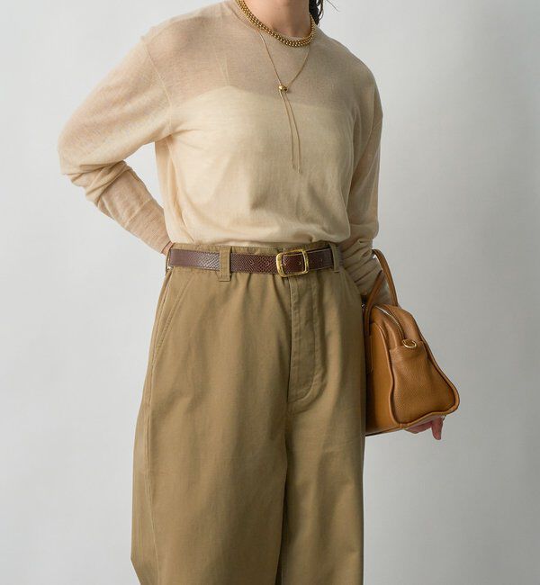  「【MYSELFbyRD（マイセルフバイリヴドロワ）】ロングニットプルオーバー」|ニット・セーター|