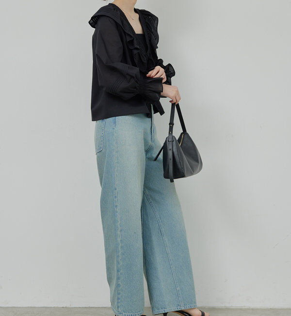  「レースフリルブラウス」|シャツ・ブラウス|