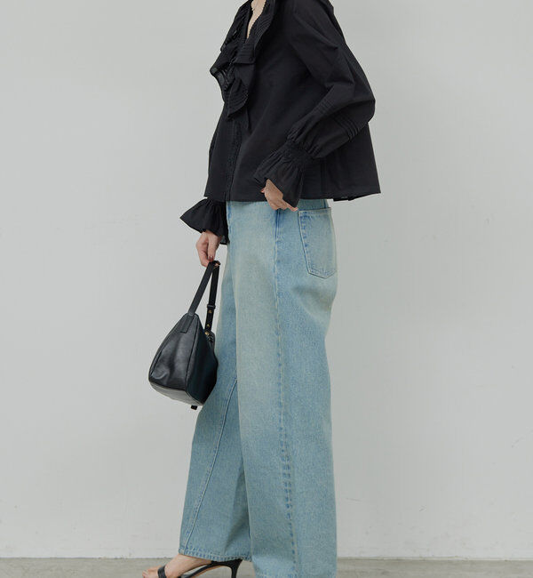  「レースフリルブラウス」|シャツ・ブラウス|