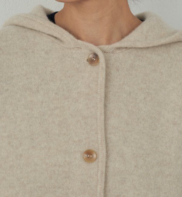  「【HERITANOVUM】ニットフーディコート」|その他|