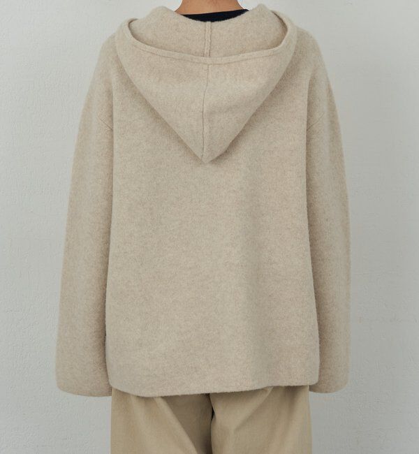  「【HERITANOVUM】ニットフーディコート」|その他|