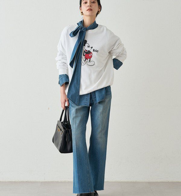  「【GOOD ROCK SPEED】ミッキー/別注スウェットプルオーバー」|Tシャツ・カットソー|