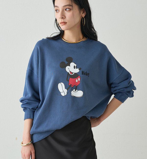  「【GOOD ROCK SPEED】ミッキー/別注スウェットプルオーバー」|Tシャツ・カットソー|