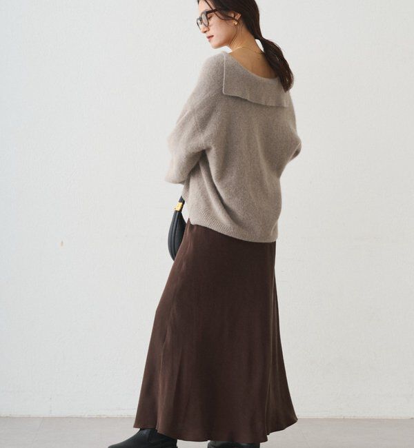  「キュプラマーメイドスカート」|スカート|