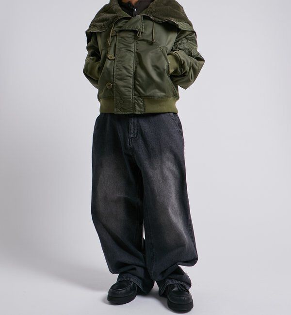  「【Sourcream】N-2B FLIGHT JACKET」|ブルゾン・スタジャン|