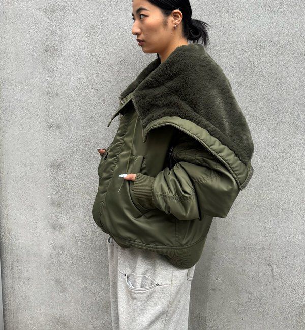  「【Sourcream】N-2B FLIGHT JACKET」|ブルゾン・スタジャン|