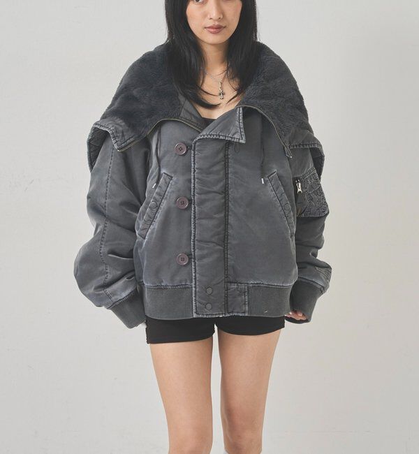  「【Sourcream】N-2B FLIGHT JACKET」|ブルゾン・スタジャン|