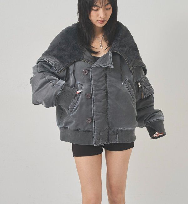  「【Sourcream】N-2B FLIGHT JACKET」|ブルゾン・スタジャン|