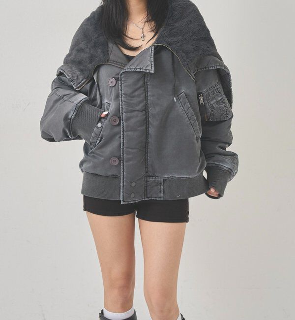  「【Sourcream】N-2B FLIGHT JACKET」|ブルゾン・スタジャン|