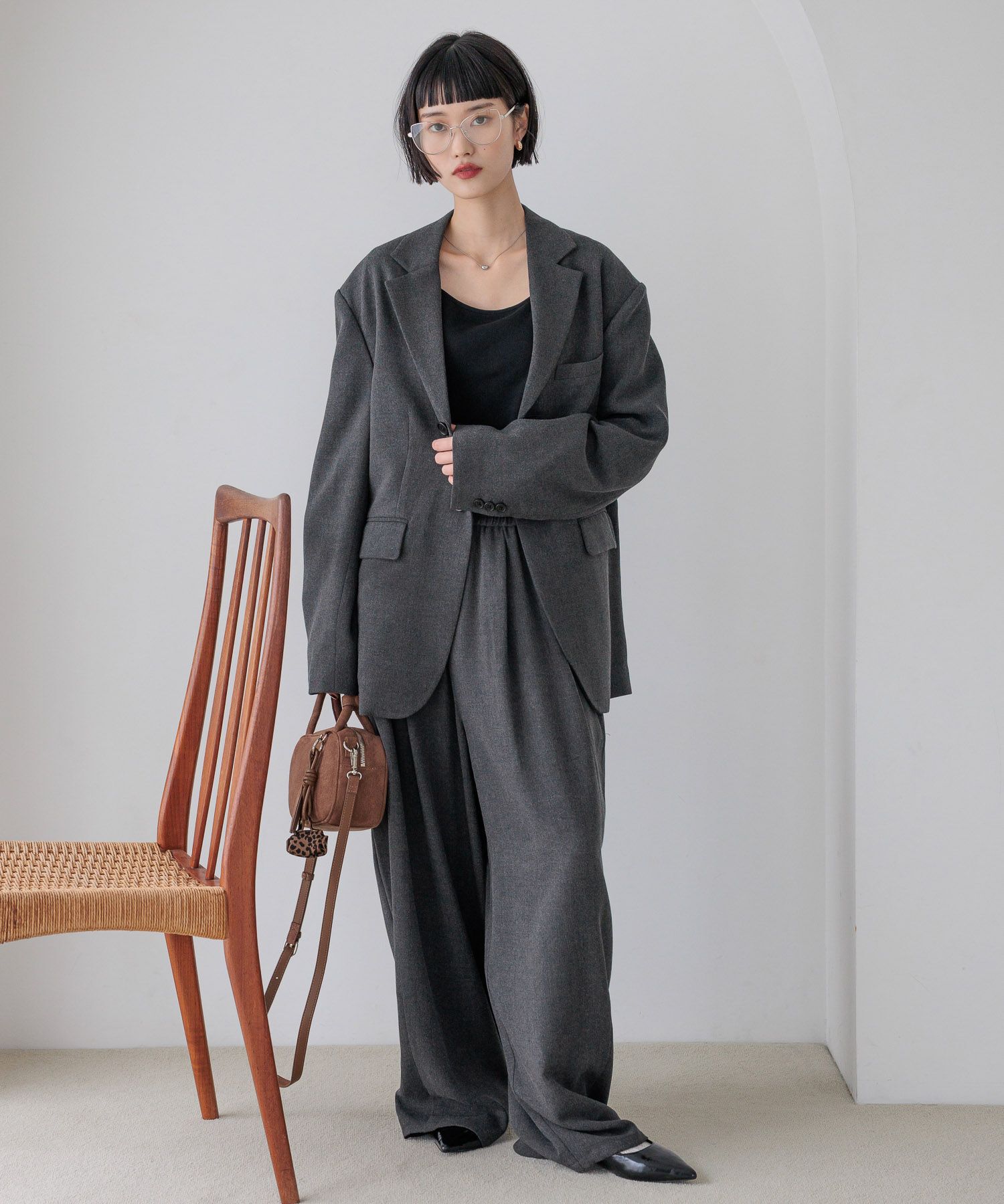 LOWRYS FARM「ＴＲシングルジャケット」|テーラードジャケット|