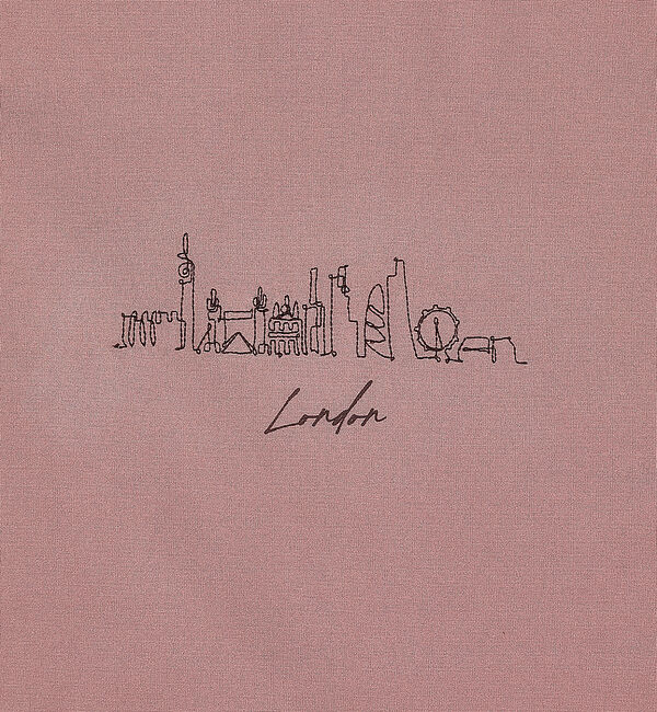 ABAHOUSE「【CITY】刺繍 ポンチ Tシャツ」|Tシャツ・カットソー|