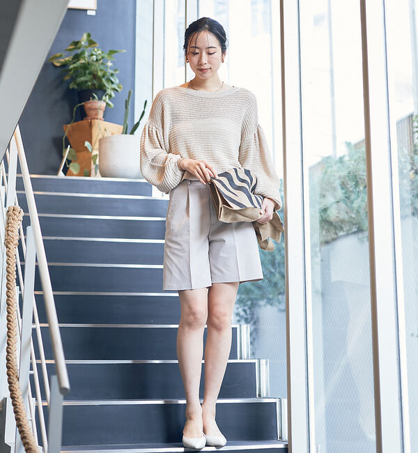 Rouge vif「ツイルワンタックショートパンツ」|その他|